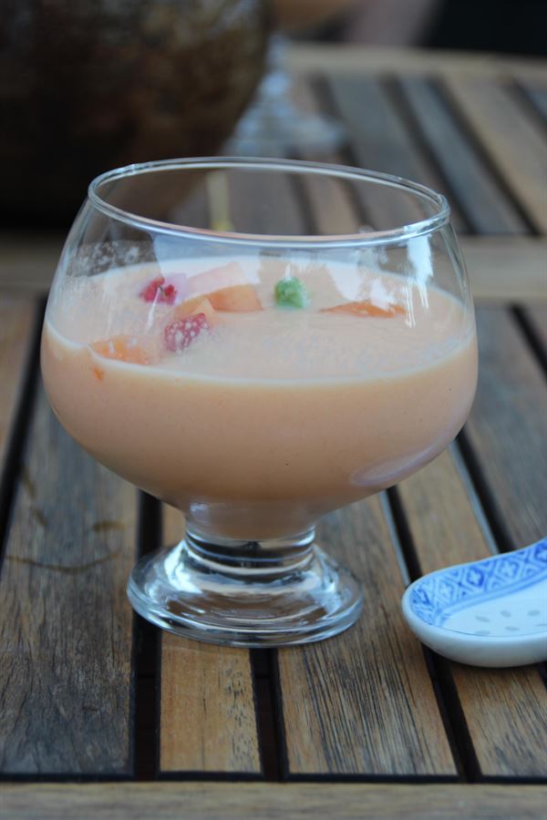 Gaspacho  melon  coco  avocat
