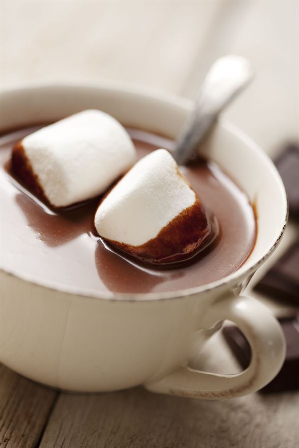 Véritable chocolat chaud de grand-mère