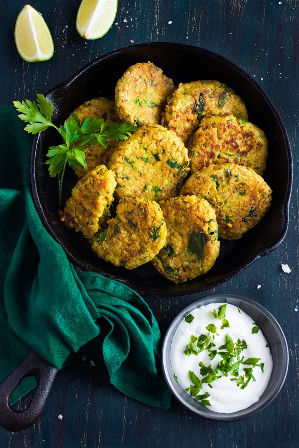 Beignets de pois chiches