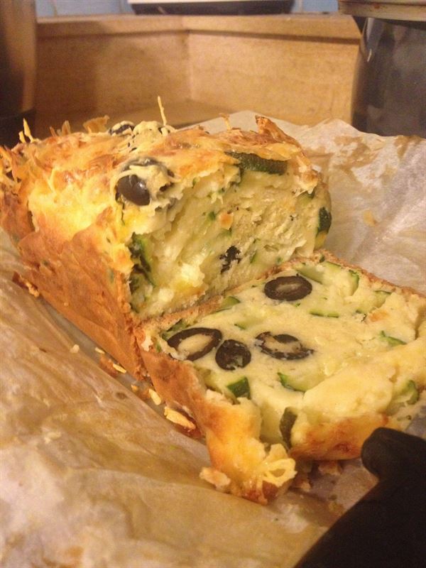 Cake aux courgettes rapide