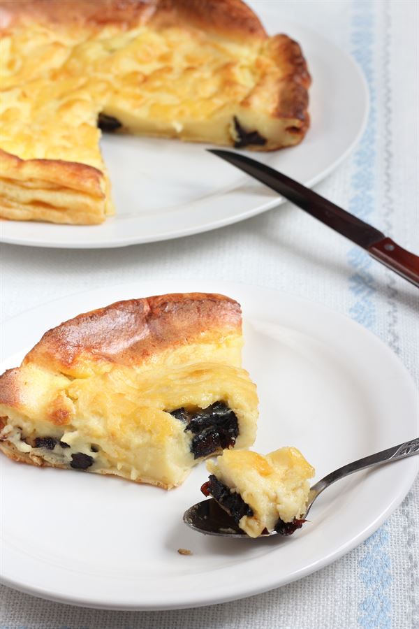Far breton aux pruneaux au Companion