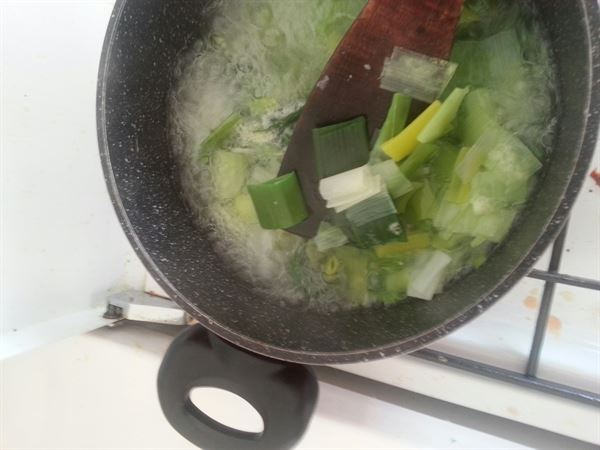 recette huitres sur lit de poireaux à la béchamel
