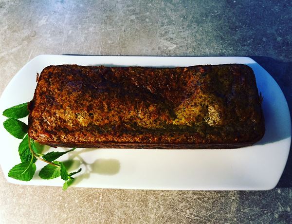 cake aux herbes