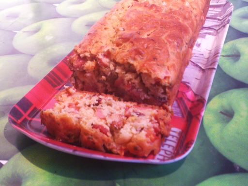 recette Cake saucisse, tomate et olives