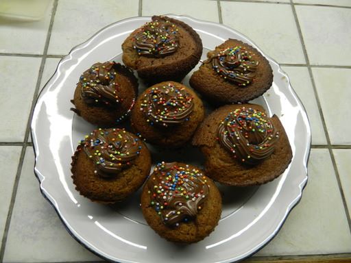 Muffins pralinés au Nutella