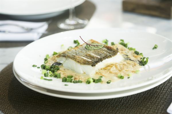 Filets de lieu à la crème au cidre au Cookeo