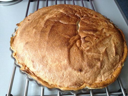 Tarte au citron et à l'ananas