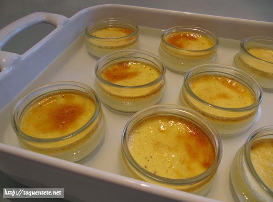 Crème aux oeufs (sans lait de vache)