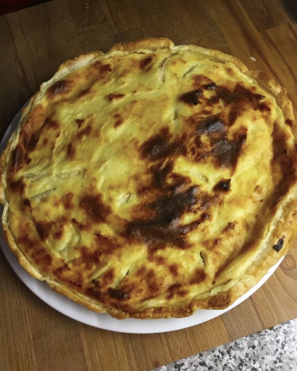 recette tarte à la frangipane et aux poires