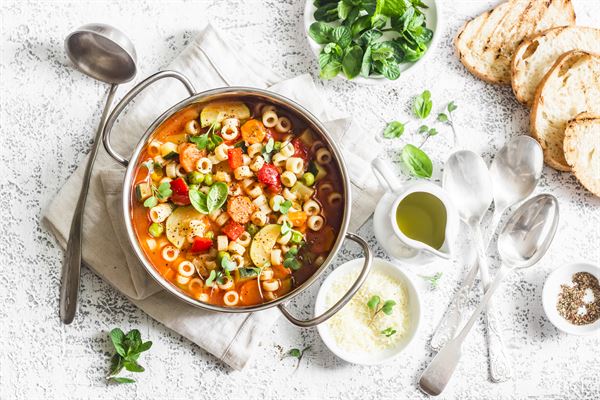 Minestrone au pistou au Monsieur Cuisine