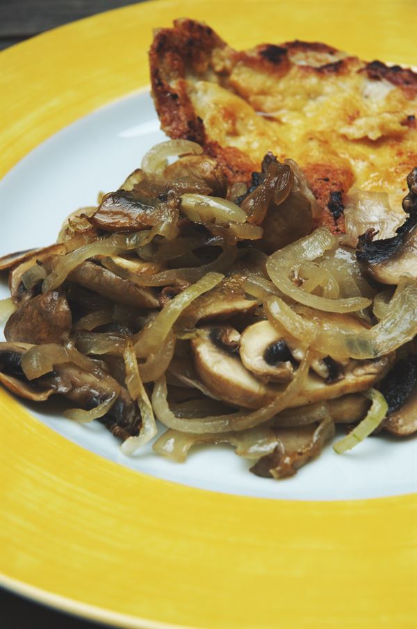 recette Escalopes de dinde à la crème d'oignons