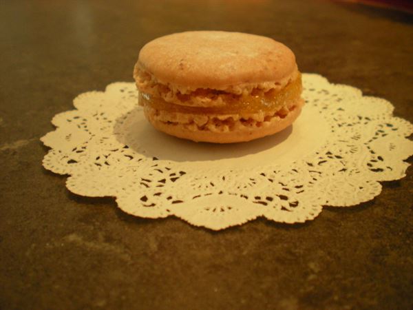 Macarons noisettes citron