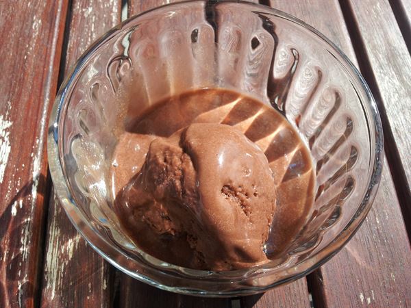 Glace au nutella
