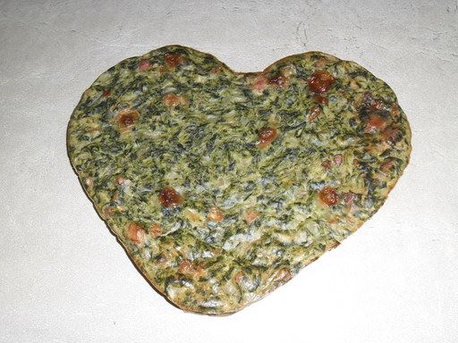 Cake aux épinards et chèvre frais