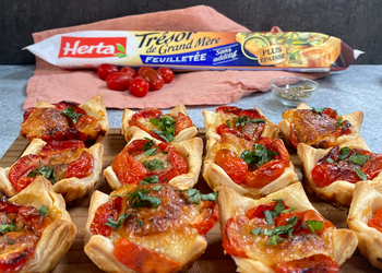 Tartelettes tomates mozza