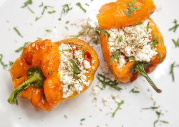 recette Poivrons farcis au barbecue