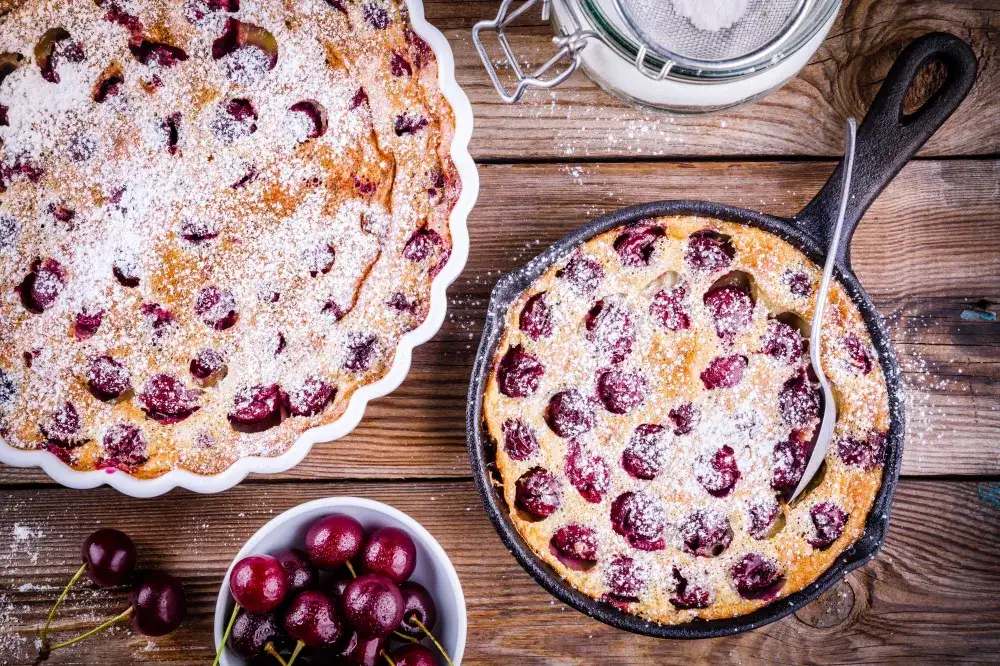 Clafoutis aux cerises express