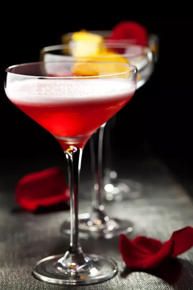 Cocktail Martini - framboises