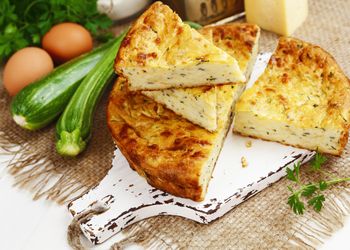 Flans de courgettes simples