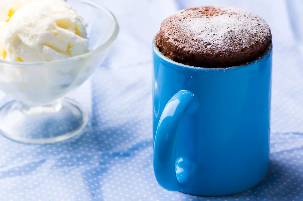 recette Mug Cake au chocolat sans gluten
