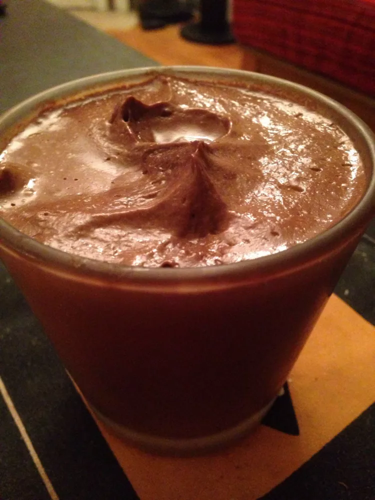 recette Crème au chocolat et à la menthe