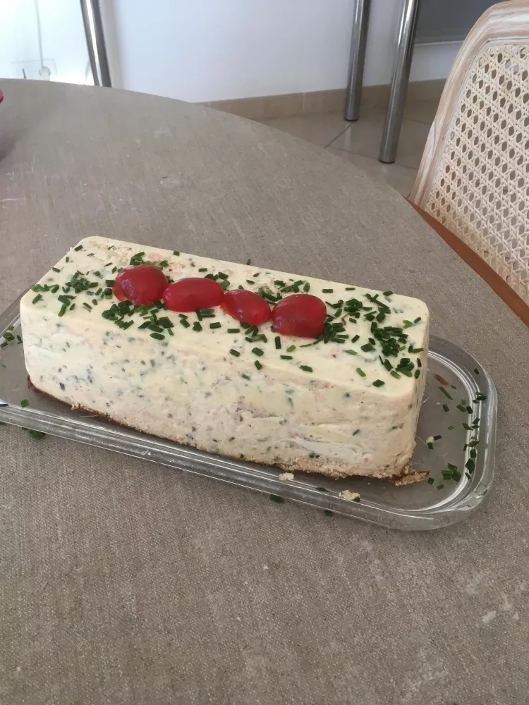 Terrine de saumon aux asperges