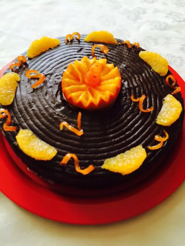 Recette de Irrésistible moelleux orange et chocolat