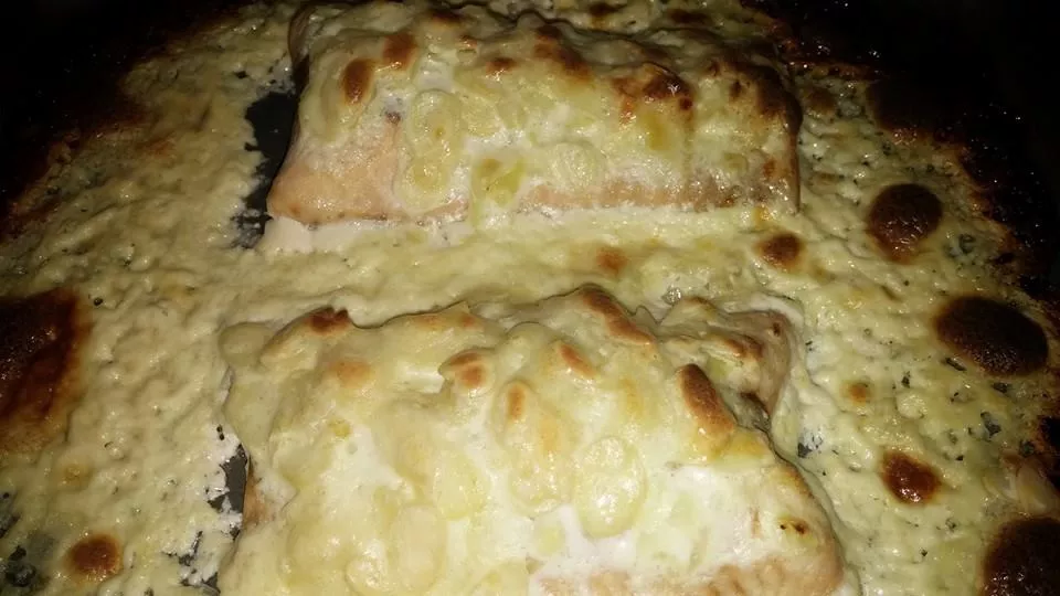 Recette de Suprême de saumon au four