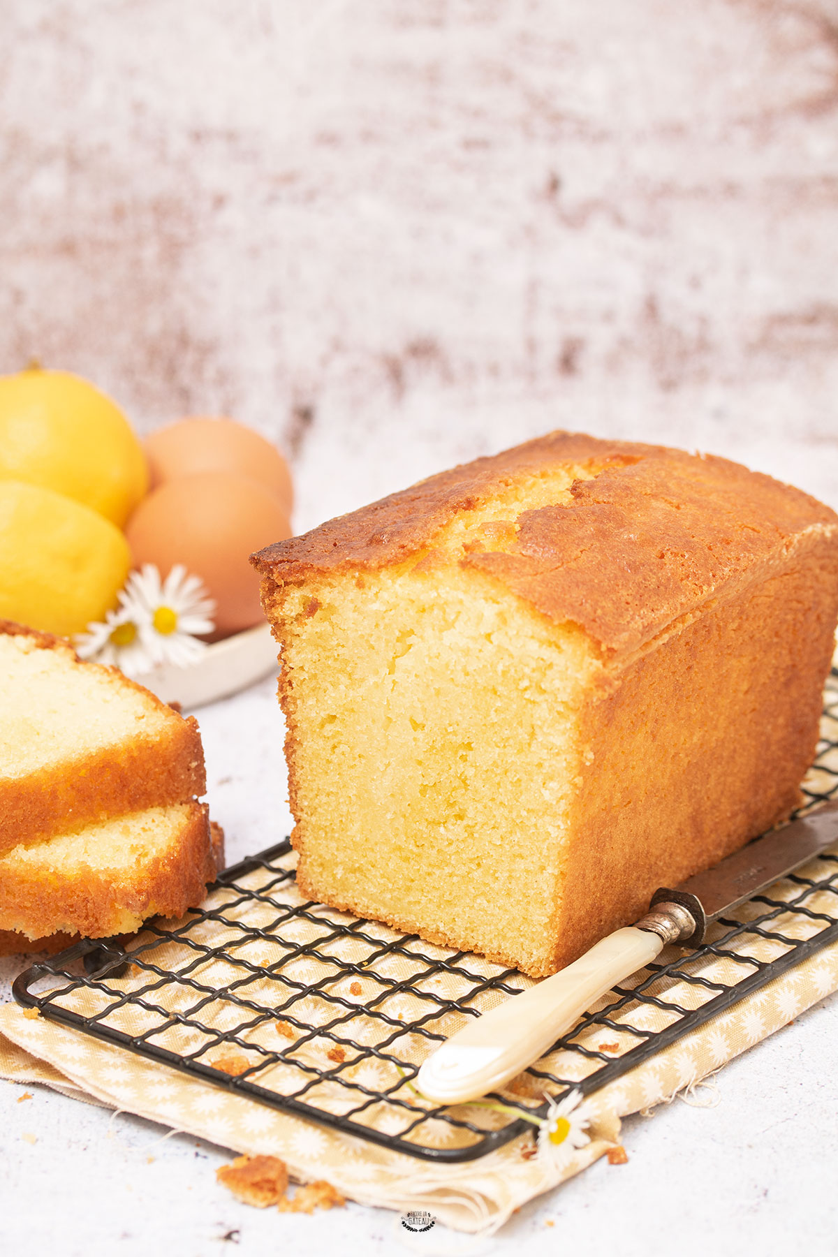 Cake au citron de Pierre Hermé