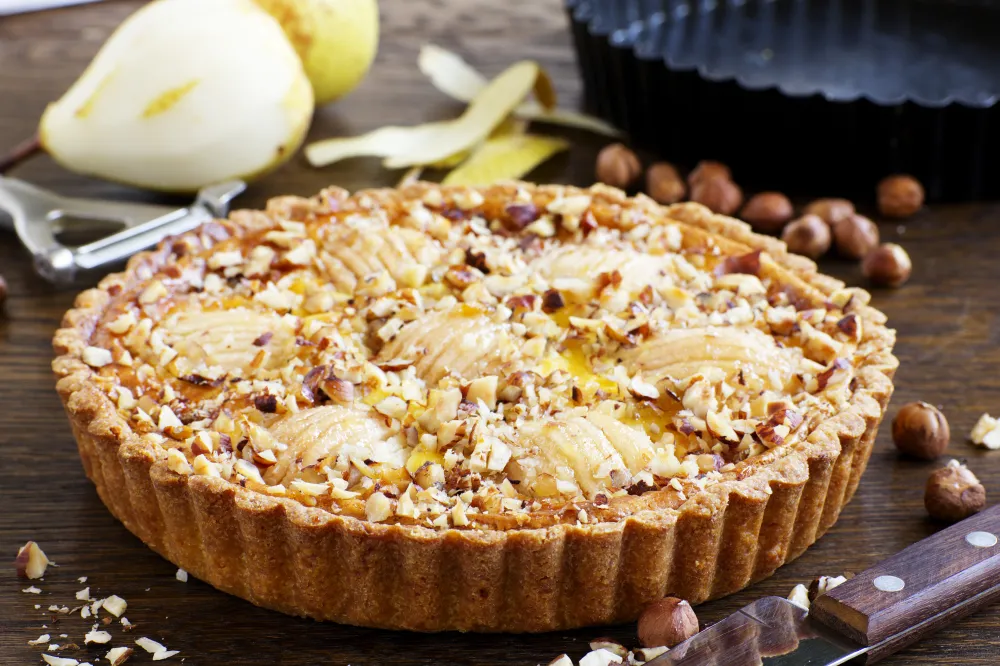 recette Tarte aux poires