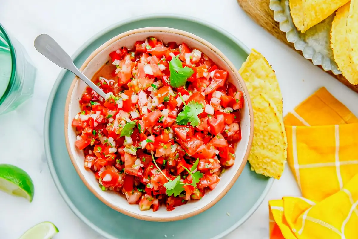 Pico de gallo (salade mexicaine)