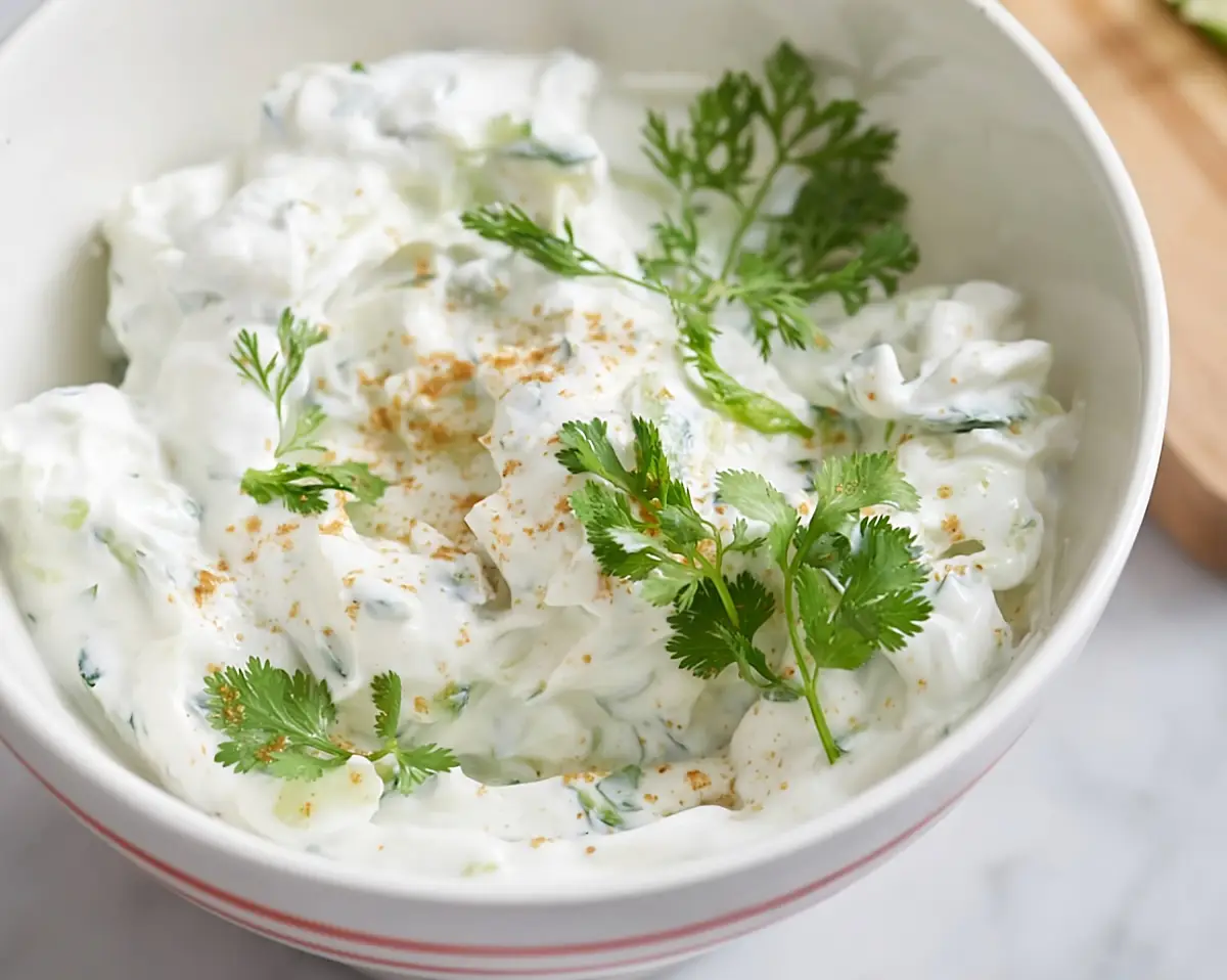 Recette de Sauce au yaourt