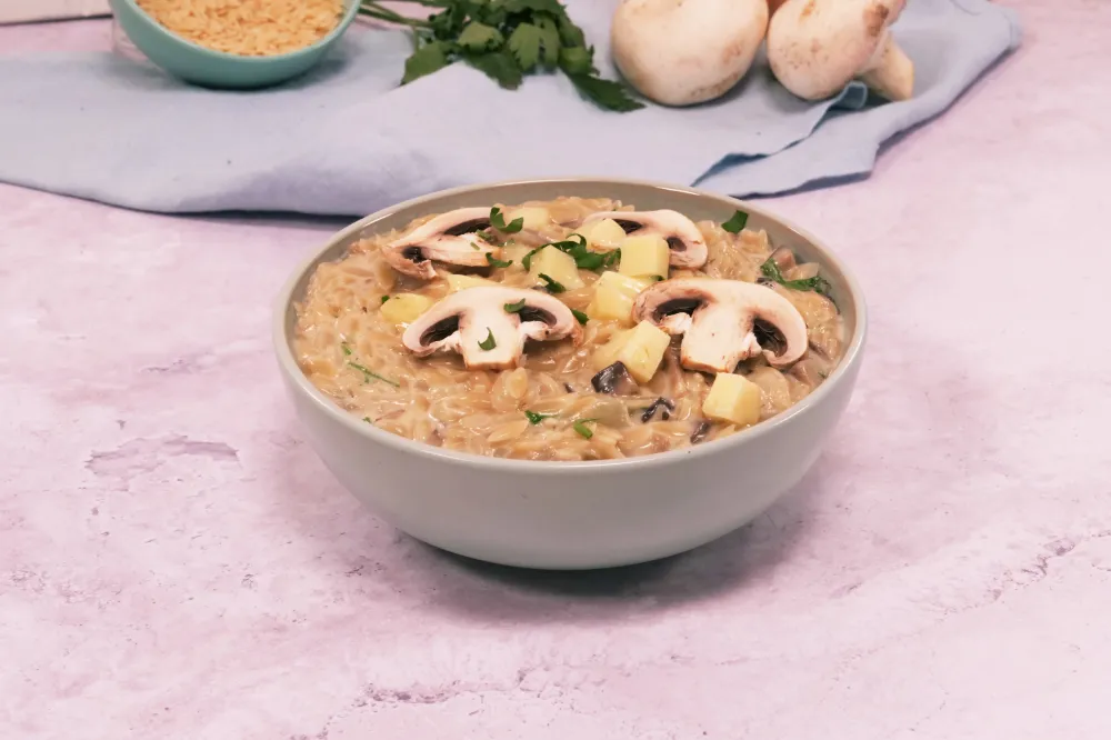 One pot d'orzo à la Tomme de Savoie