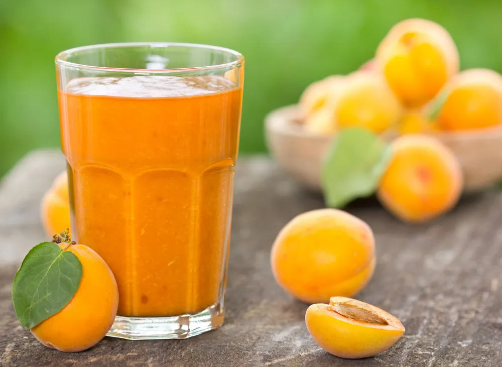 Smoothie pêches et abricots