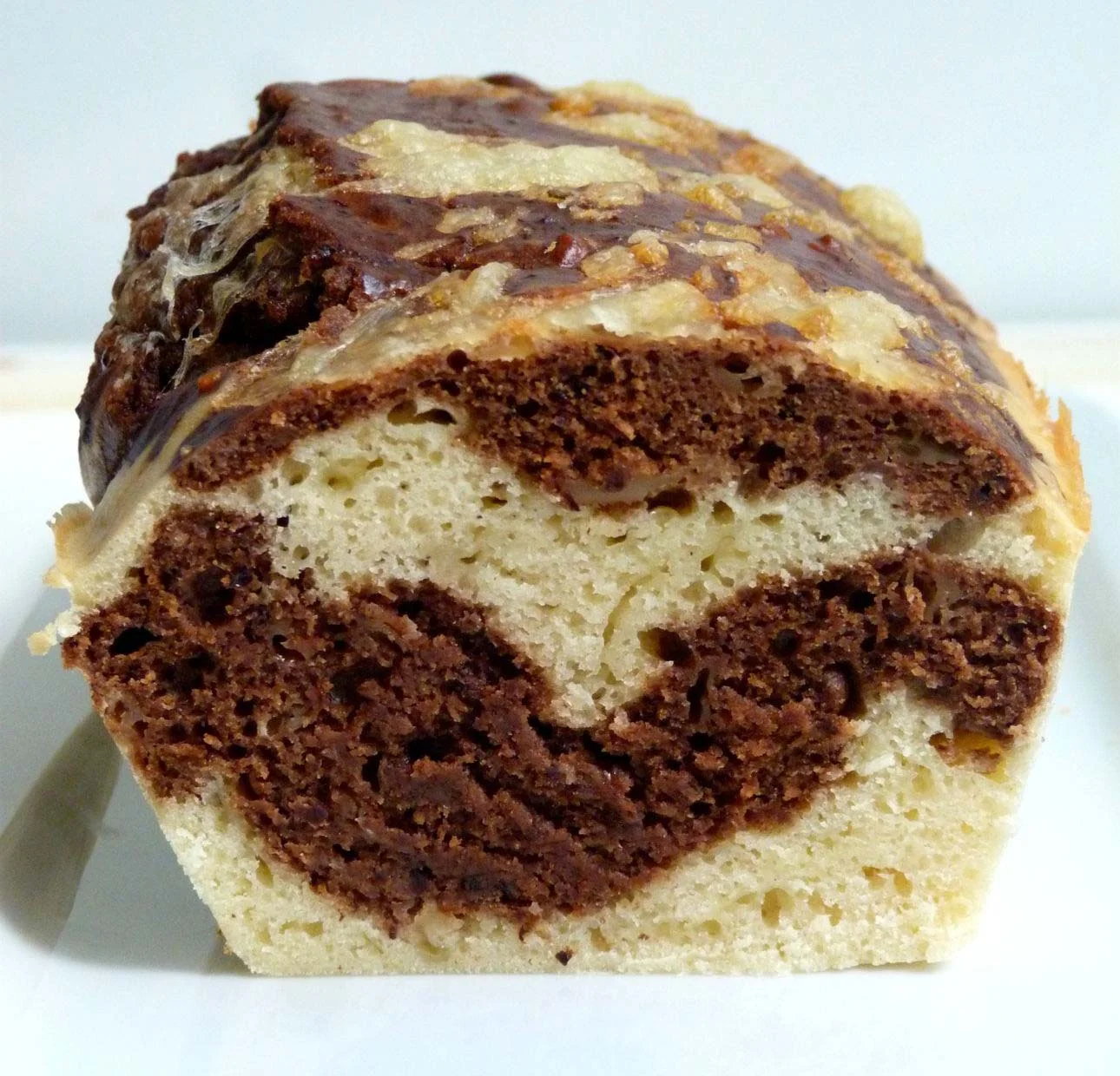 Cake marbré à la tapenade