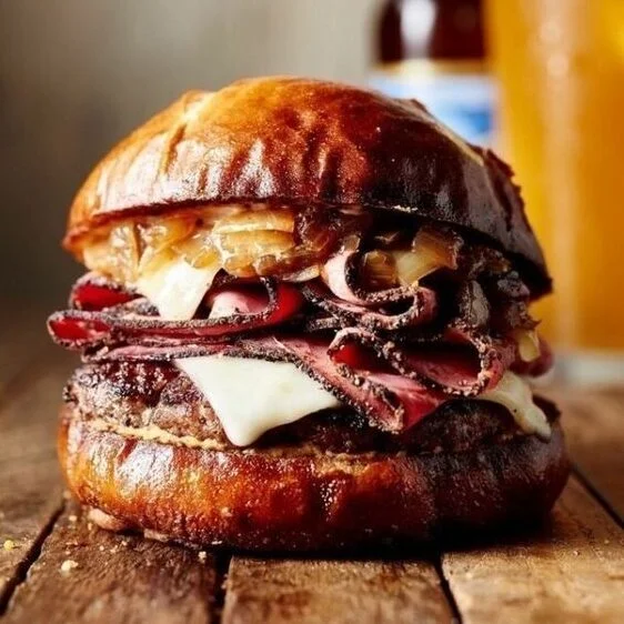 Pastrami burger