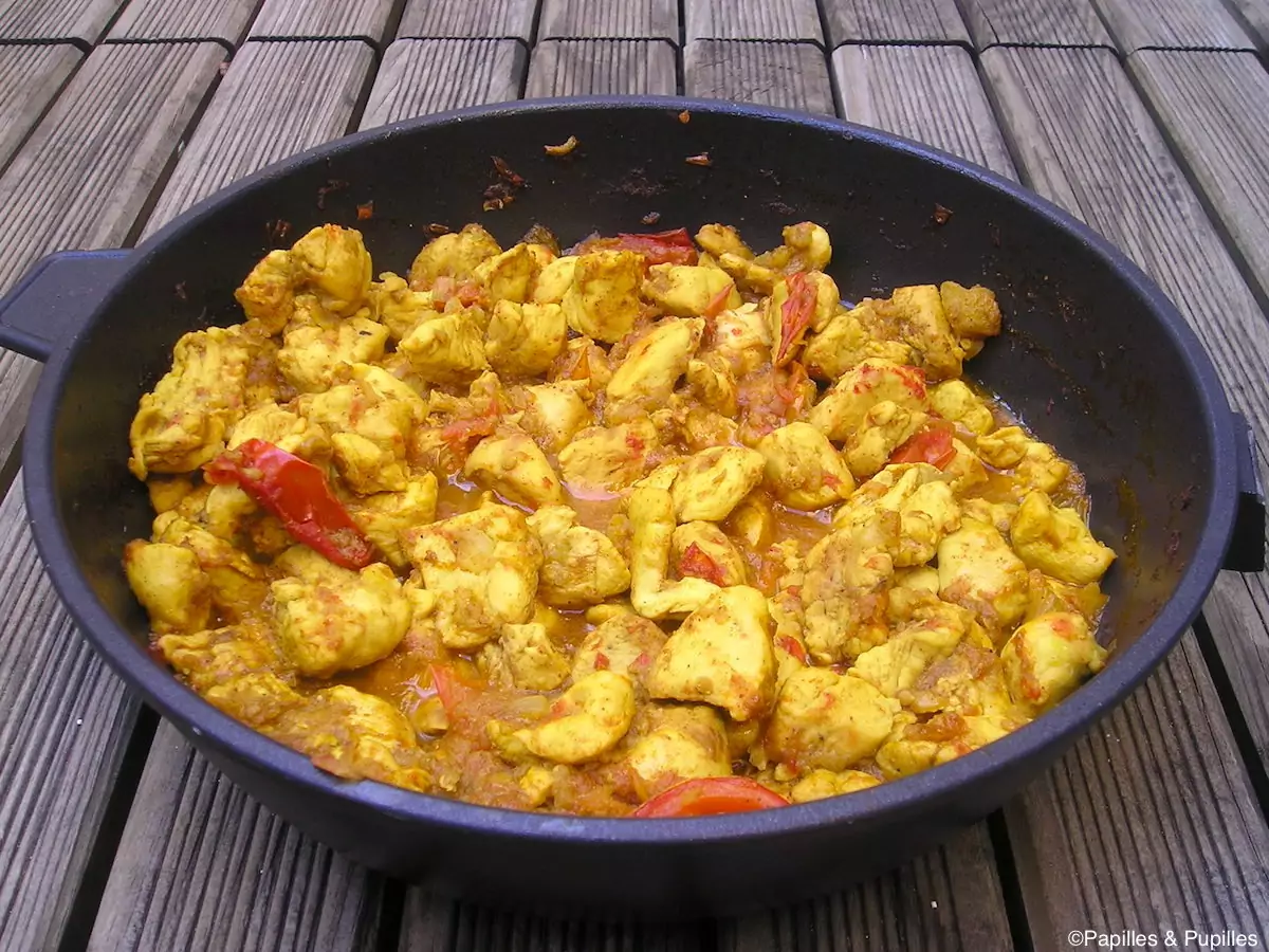Poulet au curry louvnien