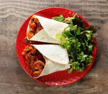 Fajitas de poulet au Cooking Chef