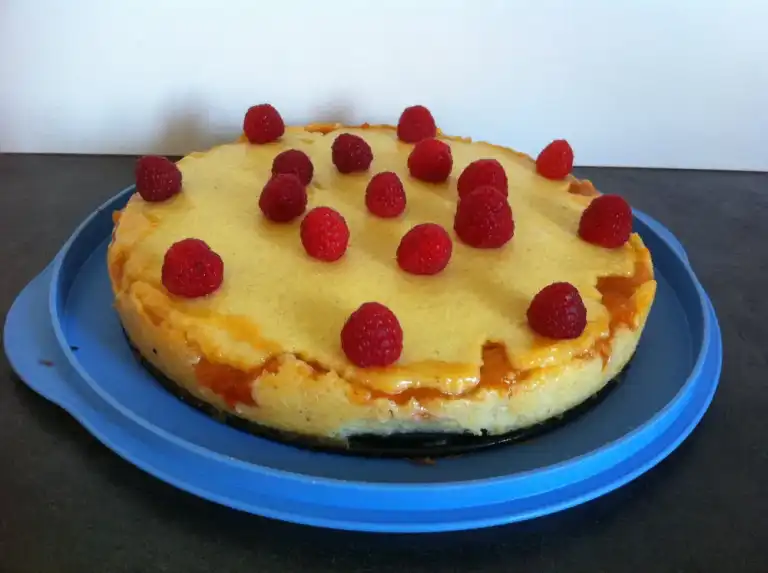 Gâteau de semoule aux abricots