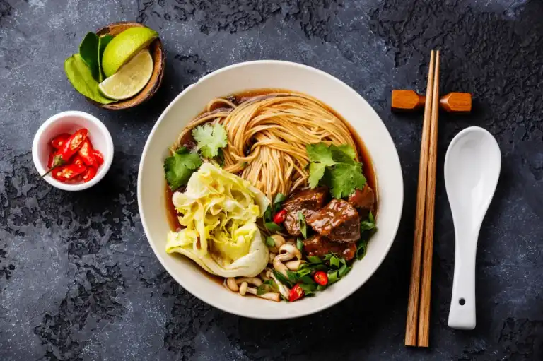 Ramen au boeuf au Cookeo
