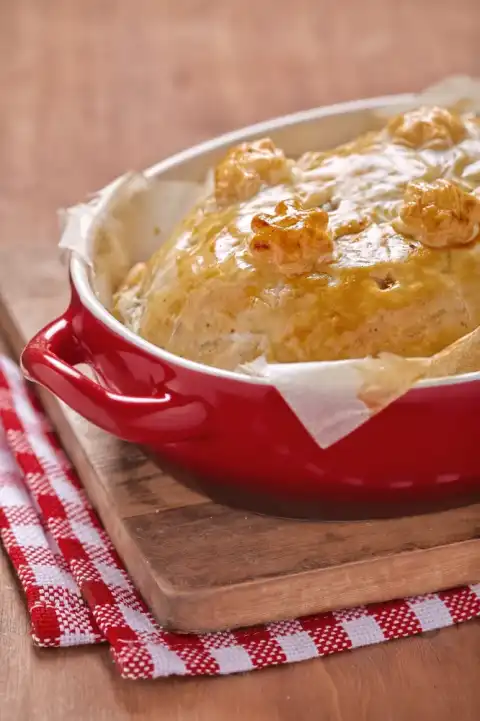 Feuilleté aux champignons