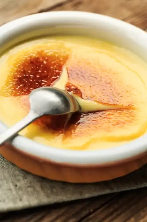 Crème brûlée au Monsieur Cuisine