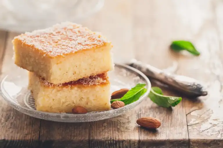 Gâteau de semoule libanais à la rose au Cookeo