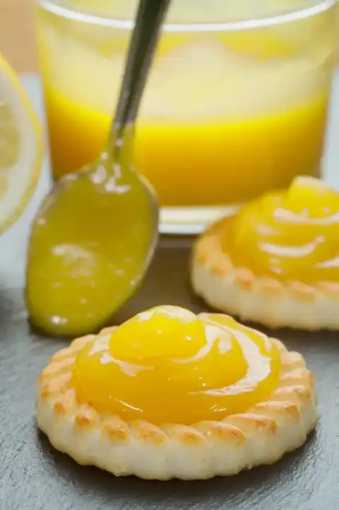 Douceur sablée au lemon curd