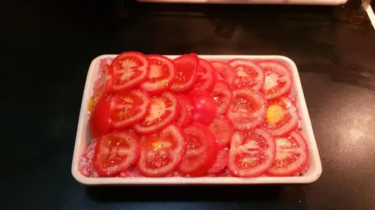 Tomates farcies façon lasagne