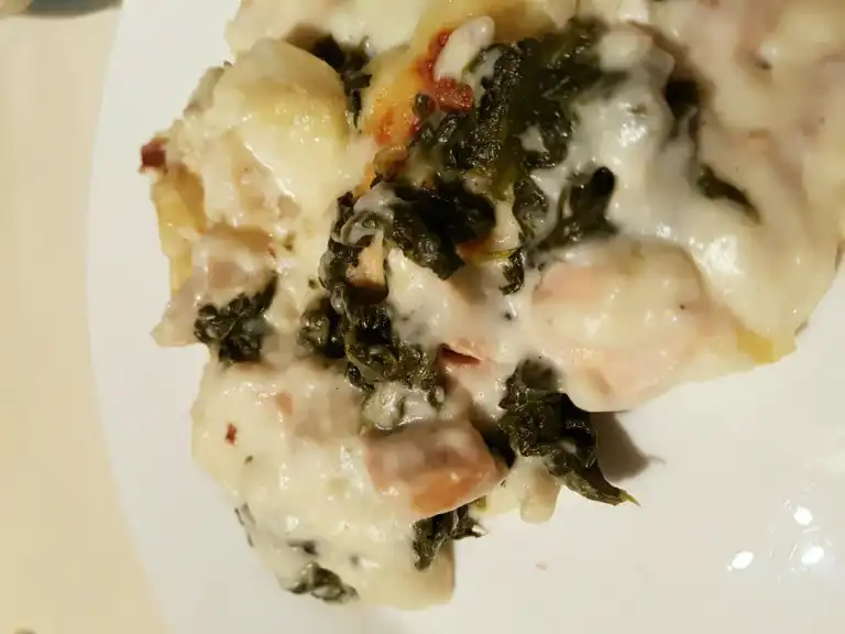 Gratin aux 2 poissons express