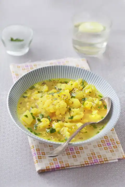 Soupe dite 'à l'indienne'