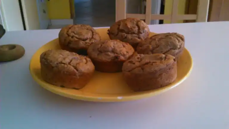 Muffins légers raisins et fibres