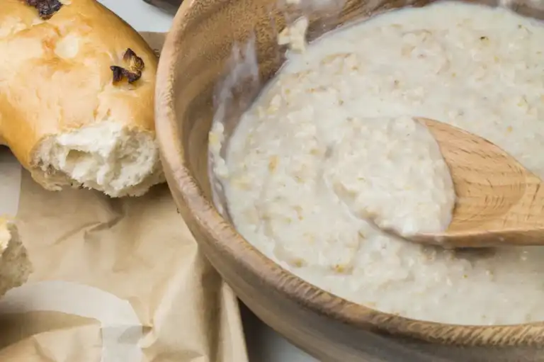 Soupe aux flocons d'avoine facile et rapide