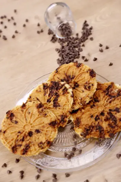 Gaufre façon cookie